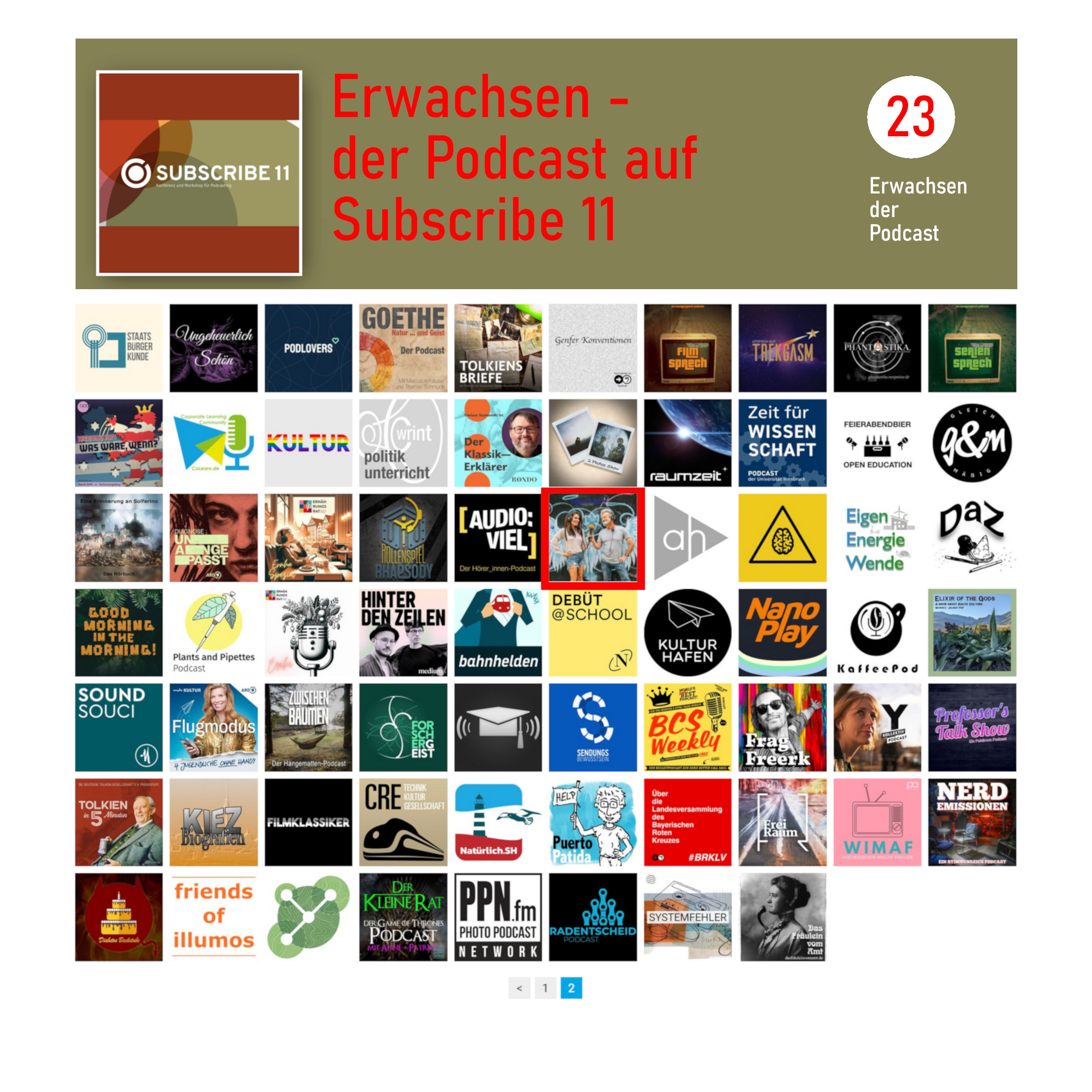 Erwachsen - der Podcast
